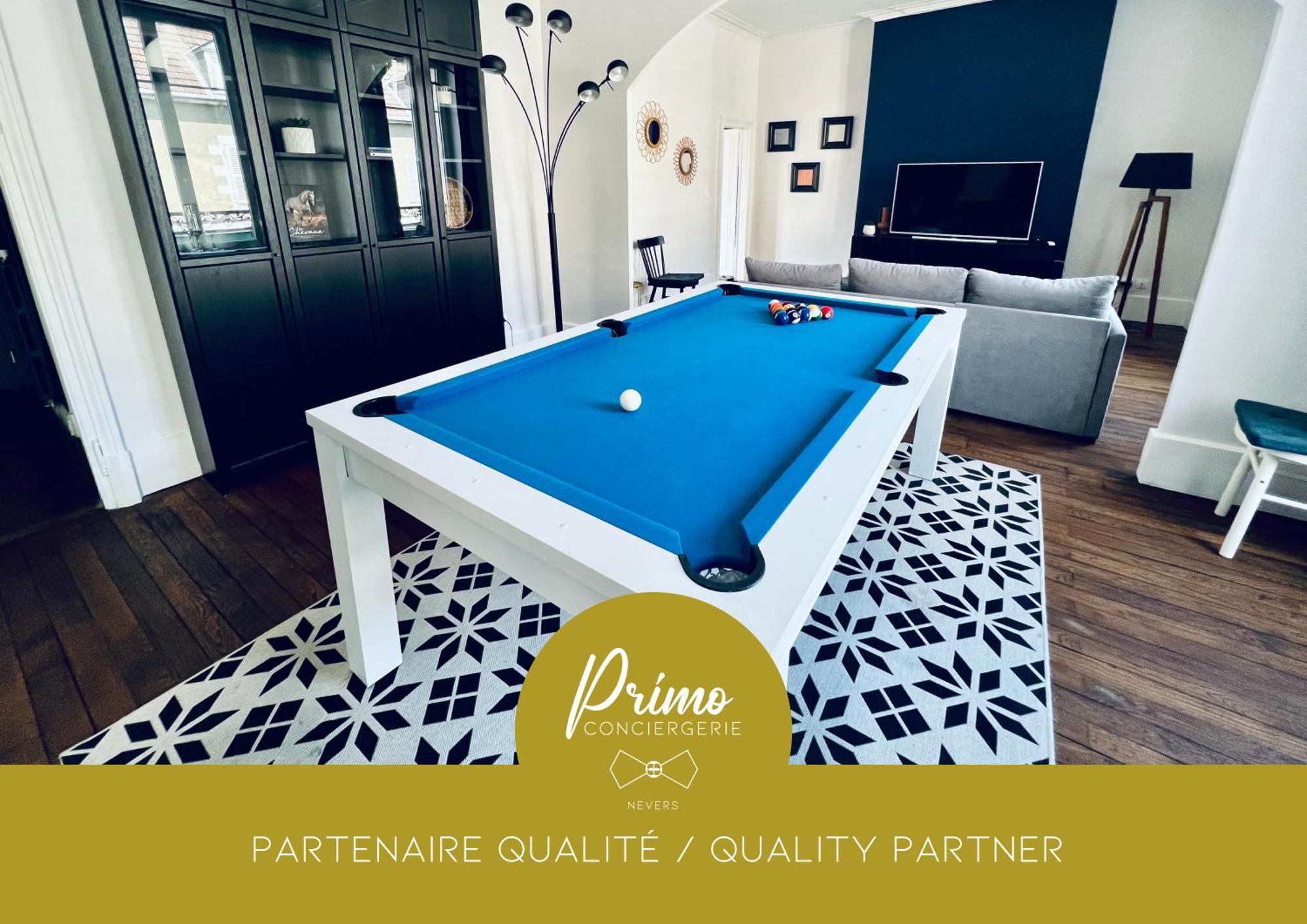"Le General" Appartement Prestige Proche Gare, Haut-De-Gamme, Avec Billard Et Parking Prive, By Primo C0Nciergerie ヌヴェール エクステリア 写真